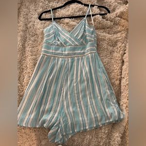 Francesca’s Striped Romper